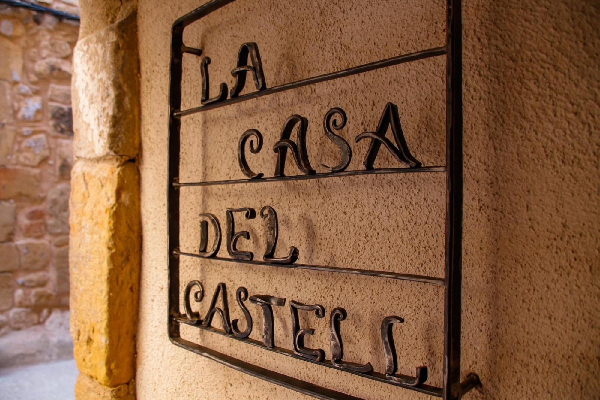 Вилла La Casa Del Castell Орта-де-Сан-Жоан Экстерьер фото