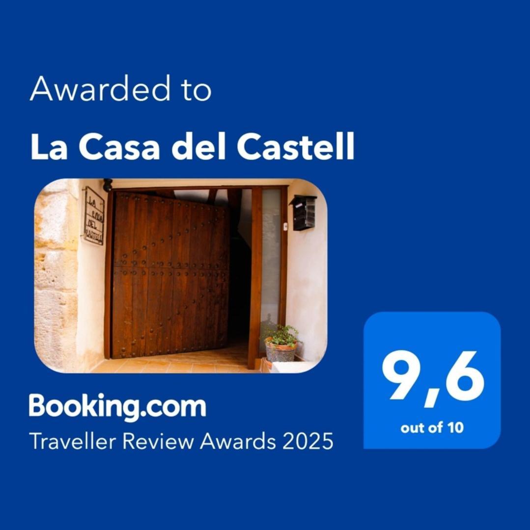 Вилла La Casa Del Castell Орта-де-Сан-Жоан Экстерьер фото